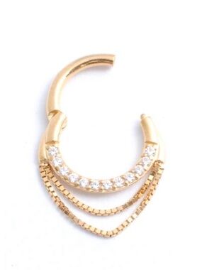 Buddha Jewelry Organics - Tempeste Clicker - 14k yellow gold